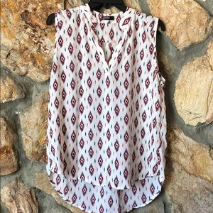 Sleeveless Silky Top